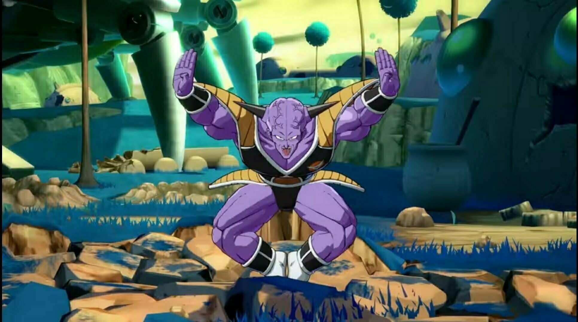 Captain Ginyu in Dragon ball fighterz 