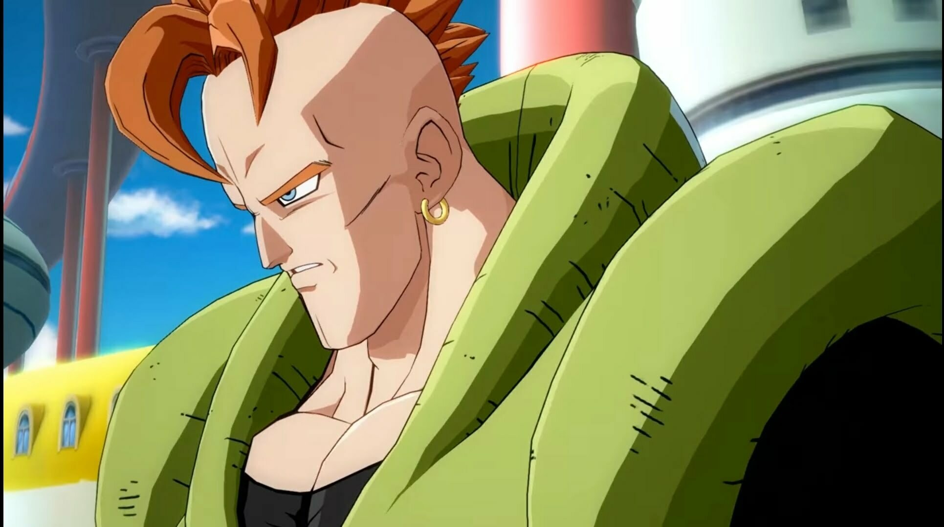 Android 16 in Dragon ball fighterz 