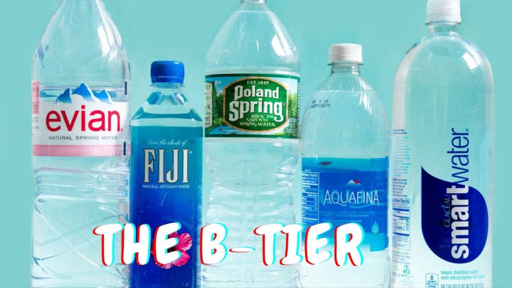 Average water brands