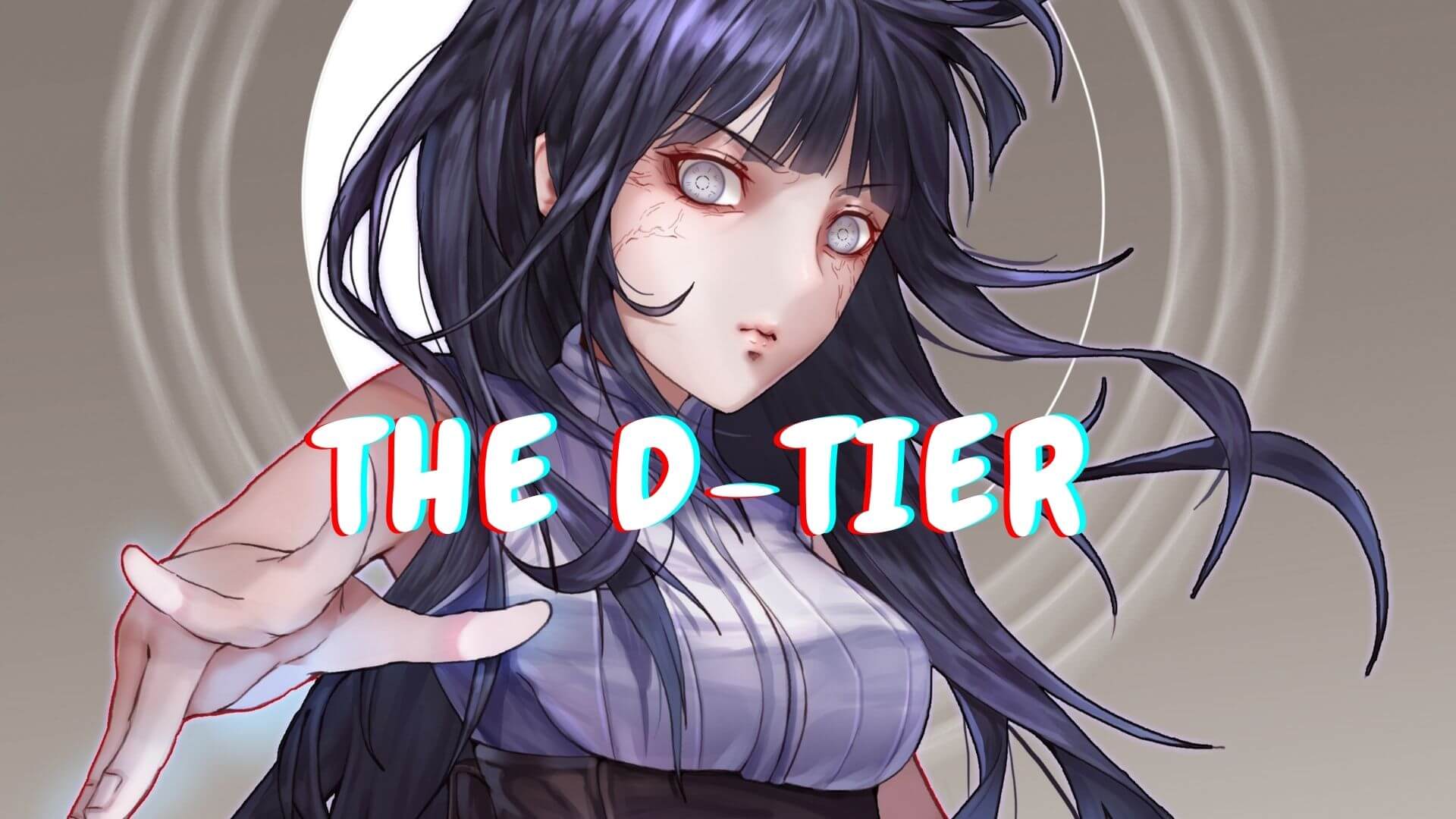 D Tier female anime and game characters
