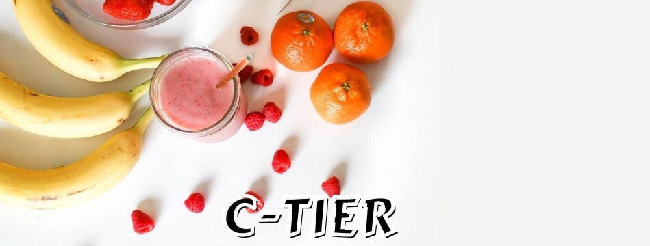 C-tier of fruits