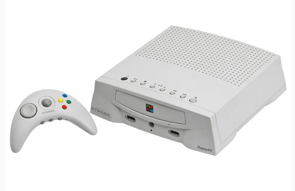 Apple's first gaming console "Pippin" was released in 1996