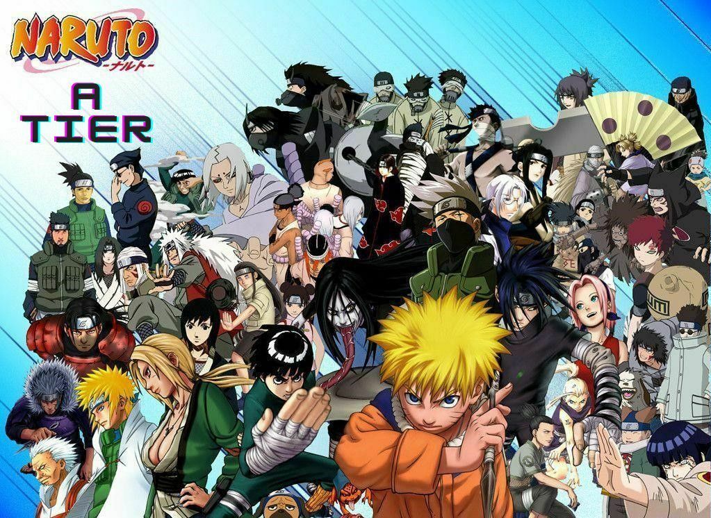 A Tier list of Naruto