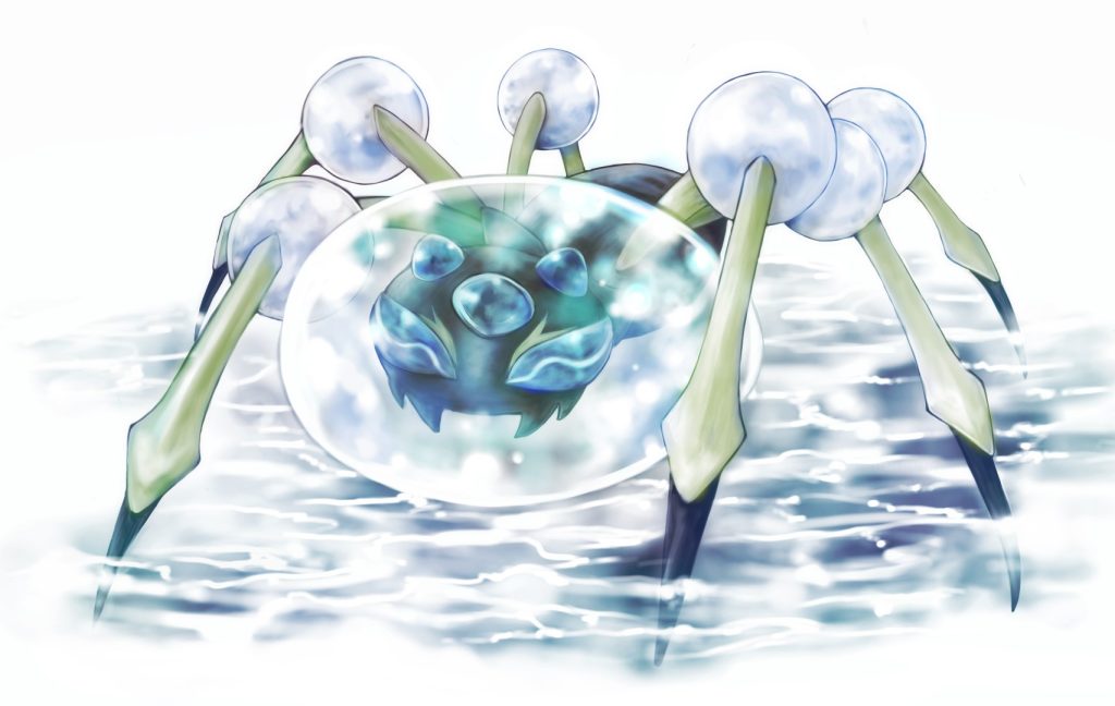 Araquanid a Pokemon of the Water/Bug-type