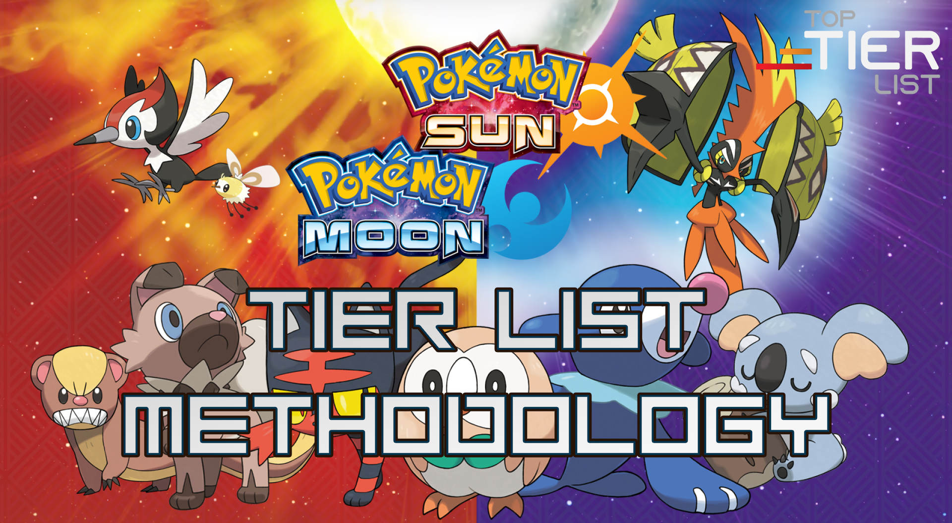 Sun Moon Tier List Methodology