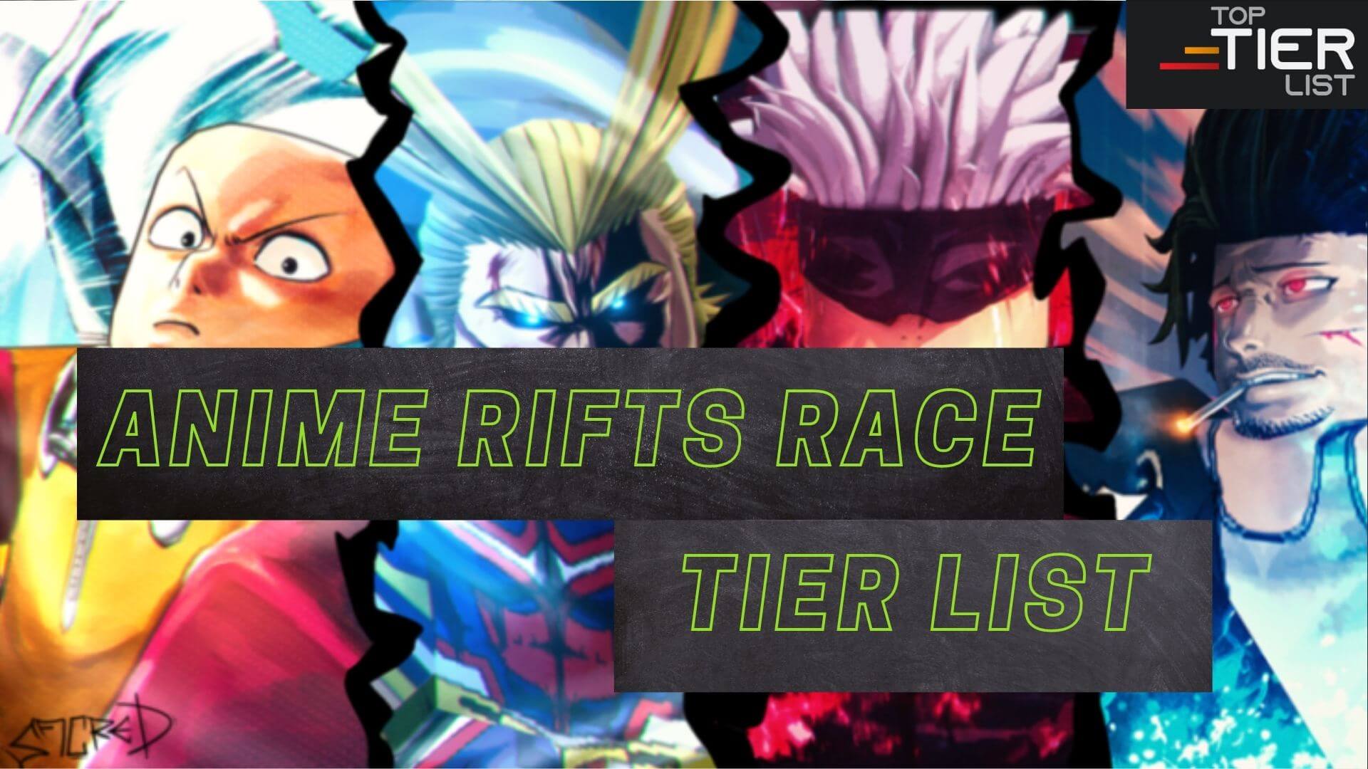 Anime Rifts Race Tier List July 2023  Gamer Tweak