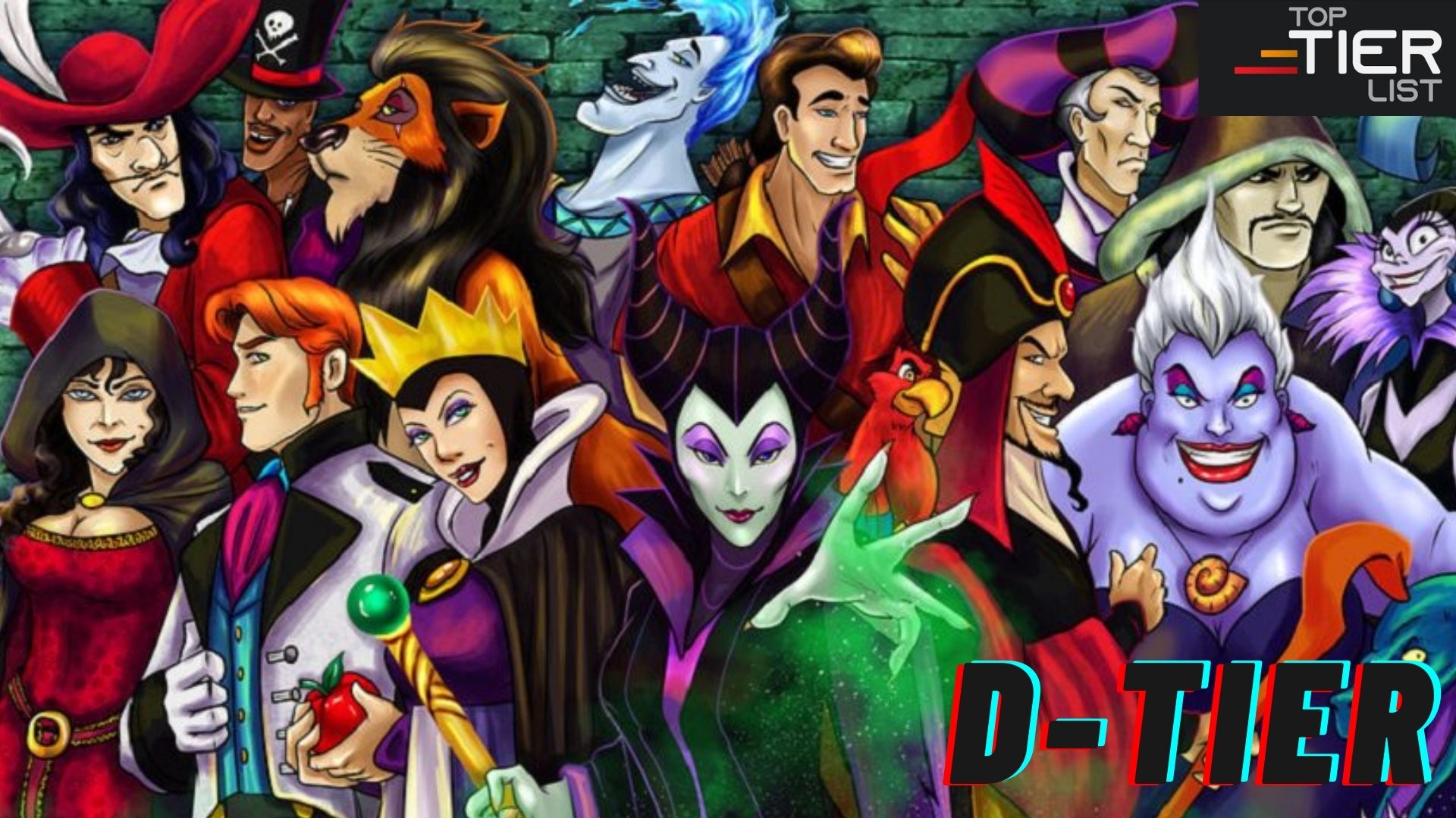 Villains from Disney Entertainment