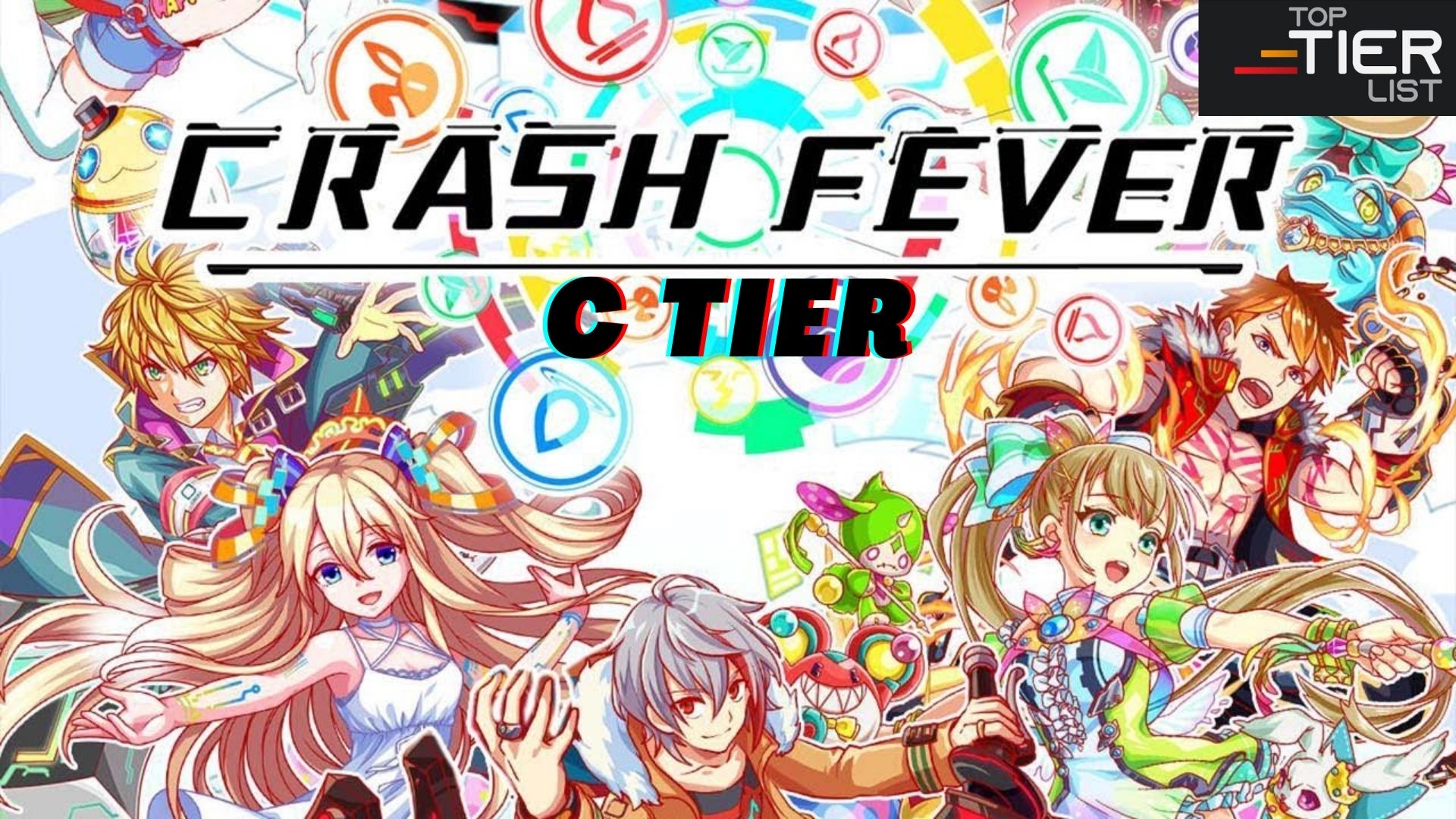 Below average characters of crash fever