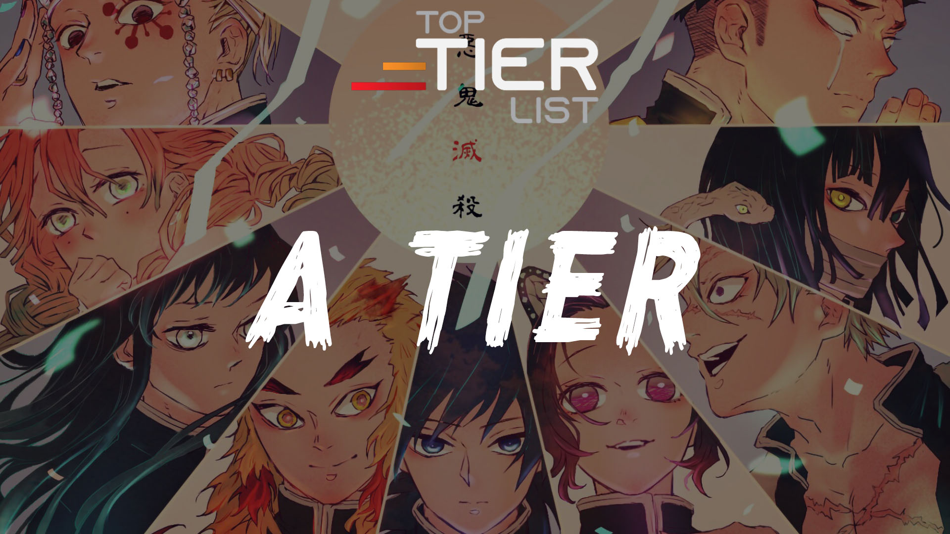 Prominent Characters of the Demon Slayer Tier List