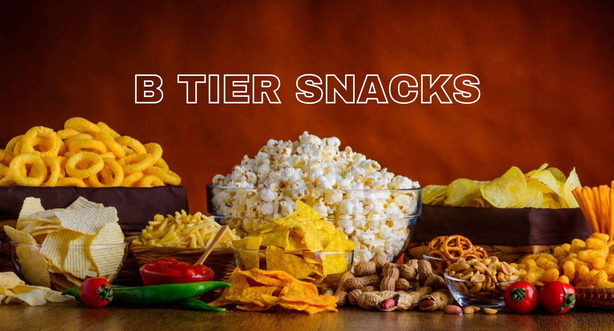 B-tier of snacks
