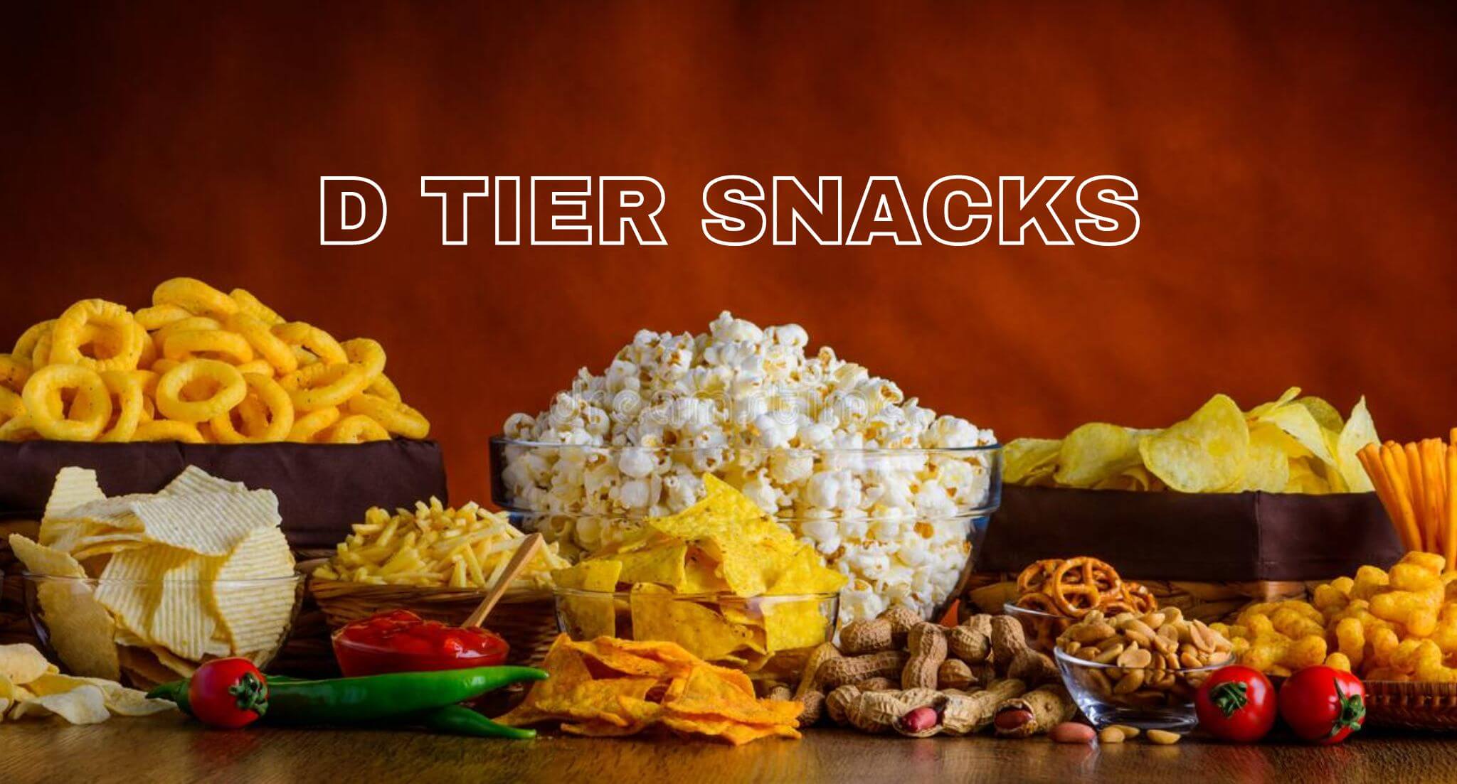 D-tier of snacks