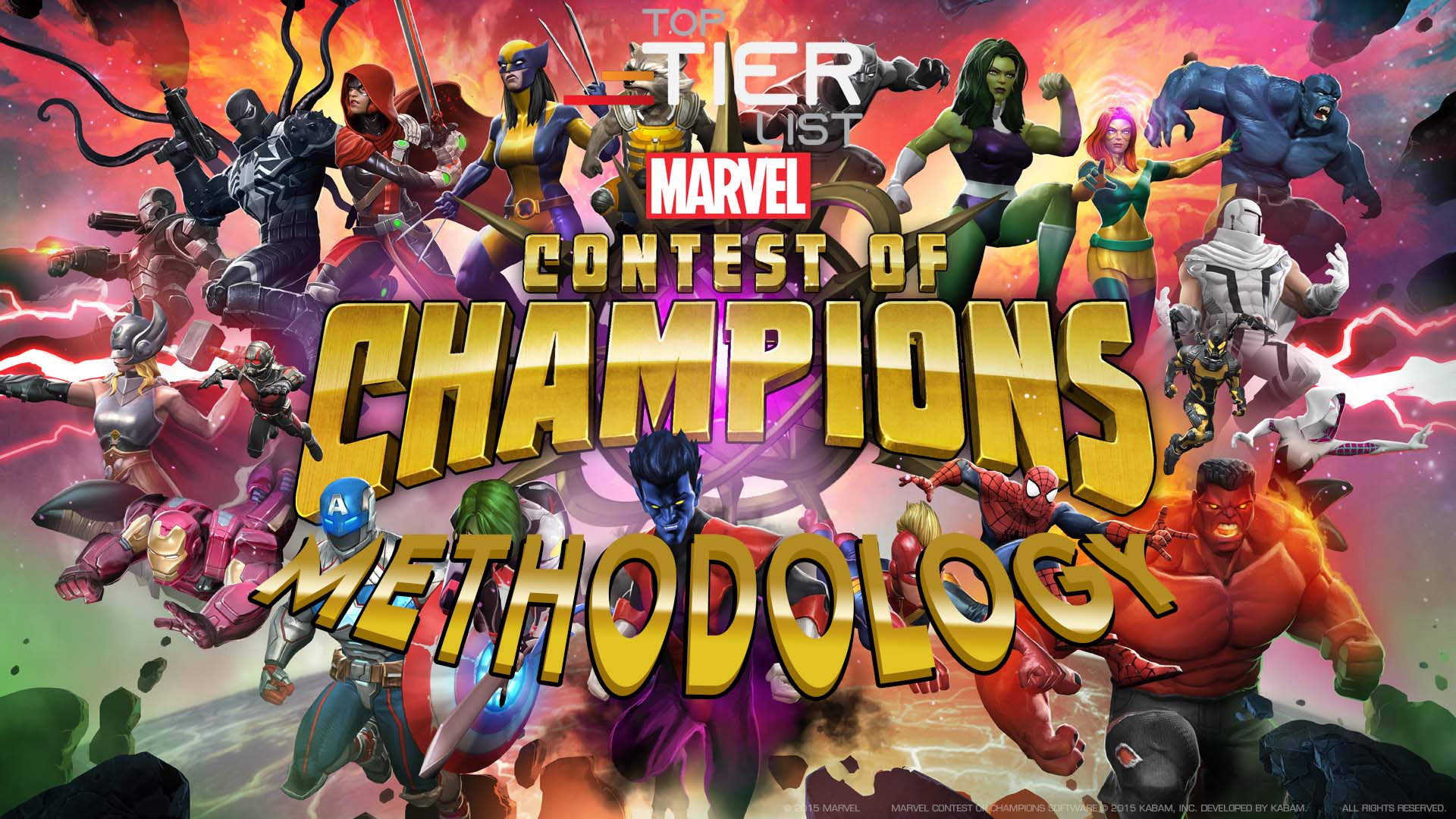 Marvel Contest of Champions Tier List Criteria