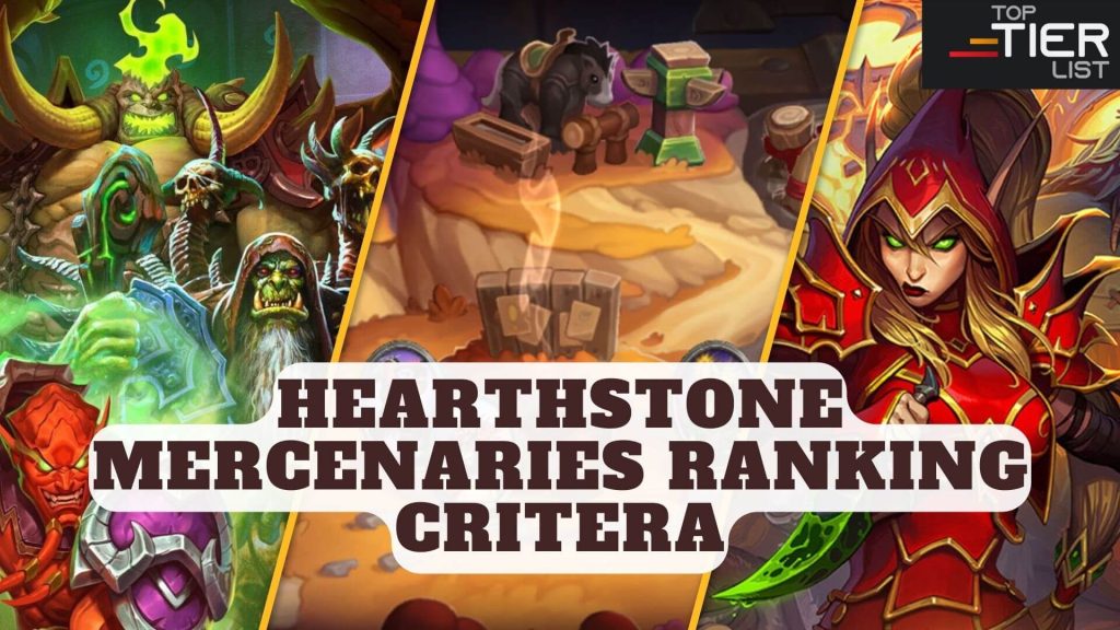 THE Definitive Hearthstone Mercenaries Tier List TopTierList