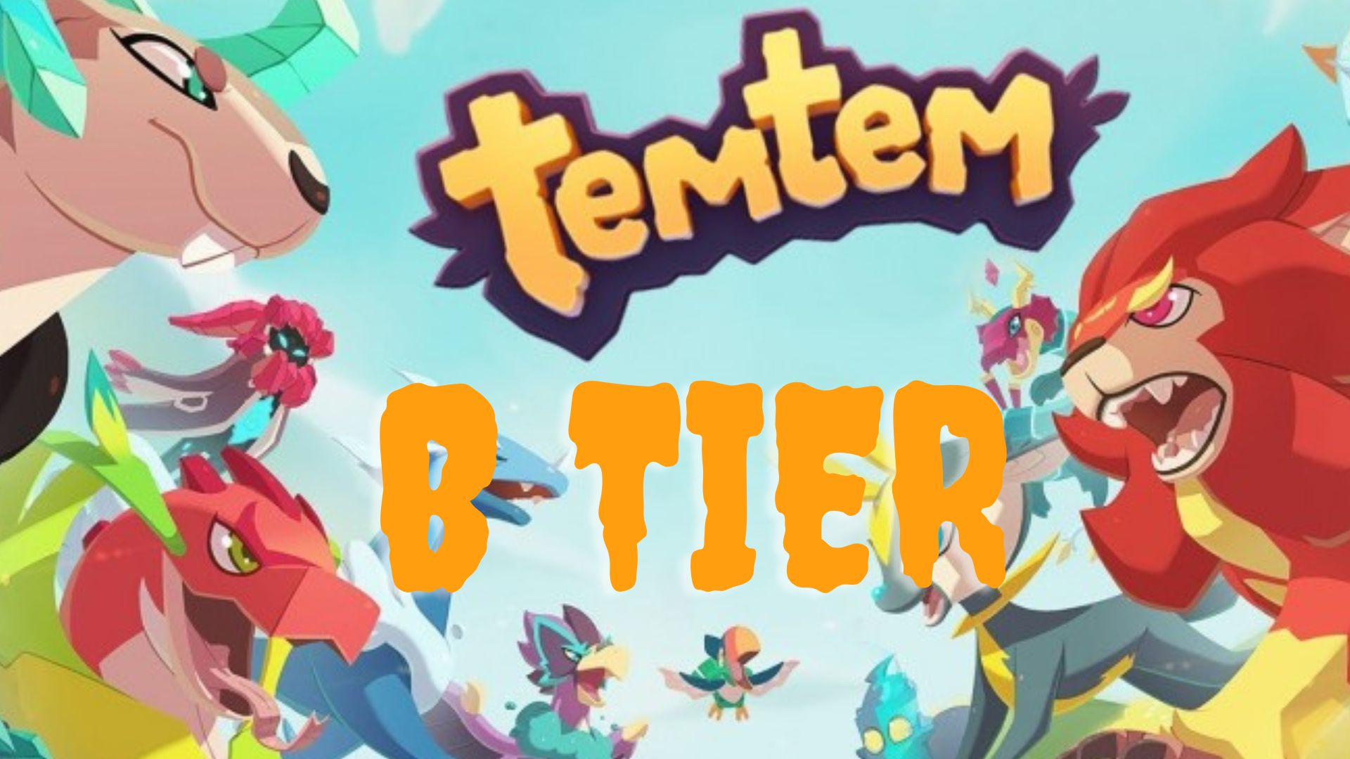 Average characters of Temtem