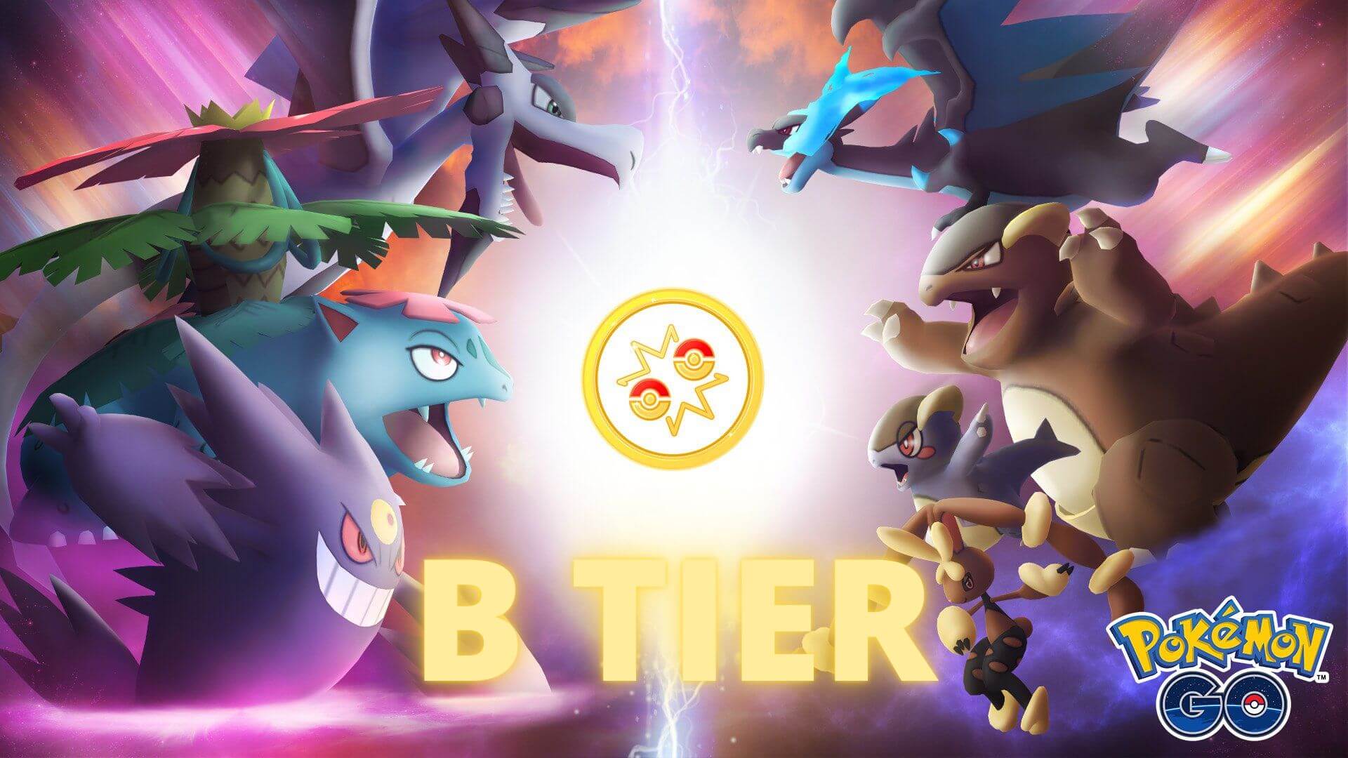 B Tier of Pokemon Go Attackers Tier List