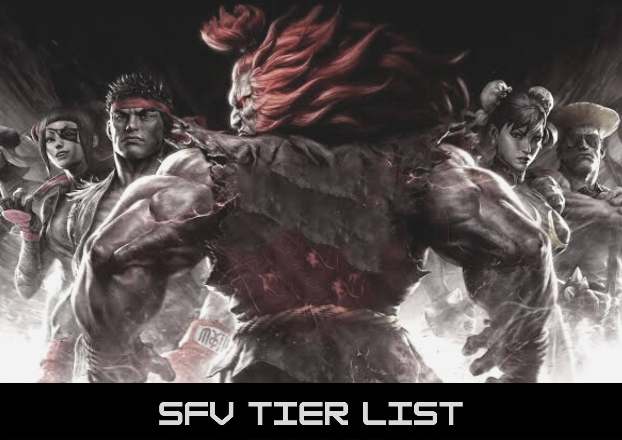 Street Fighter V Tier List All Characters Ranked [V.7.010] TopTierList