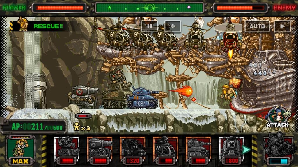 Metal Slug Attack gameplay showcase