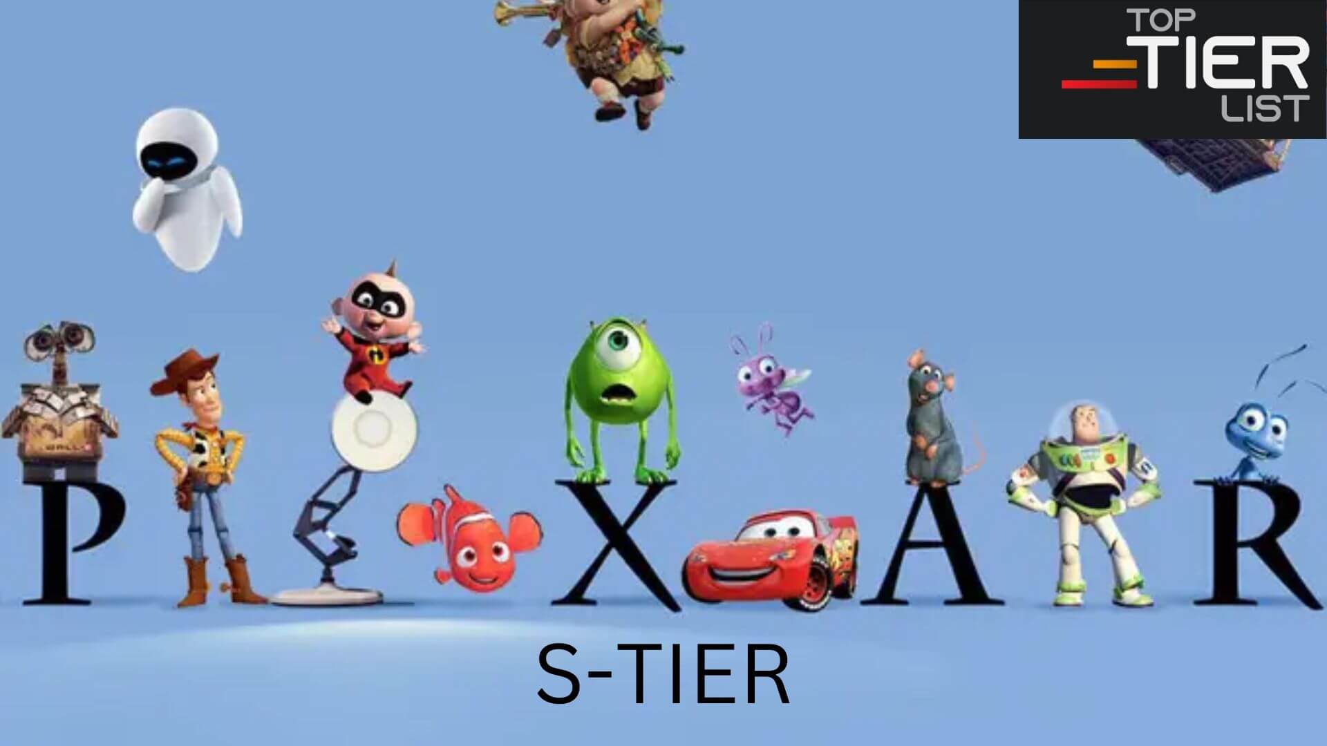 Pixar movies tier list