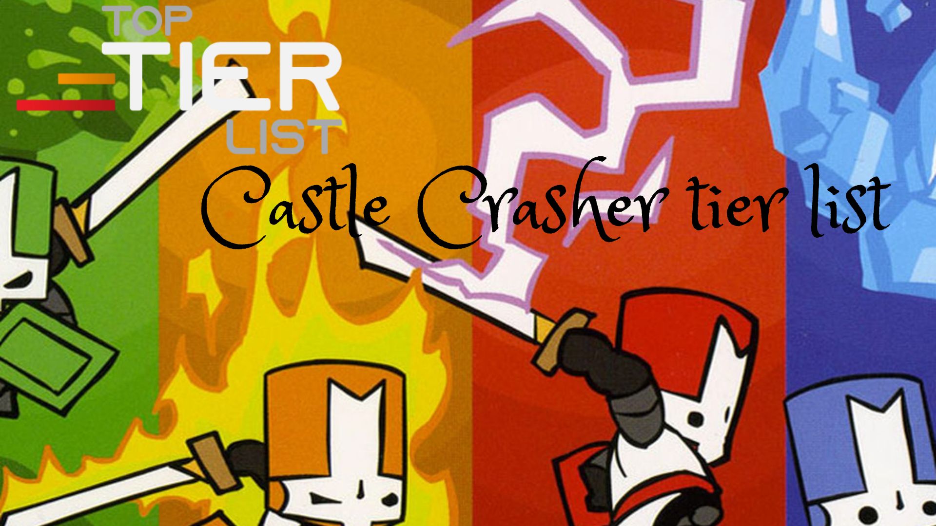 Castle crashers - best pvp characters Tier List (Community Rankings) -  TierMaker