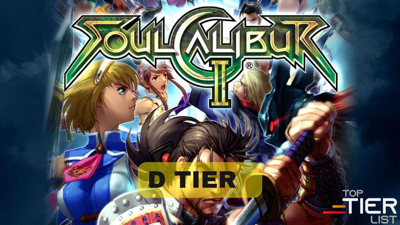Soul Caliber 2 tier list D tier