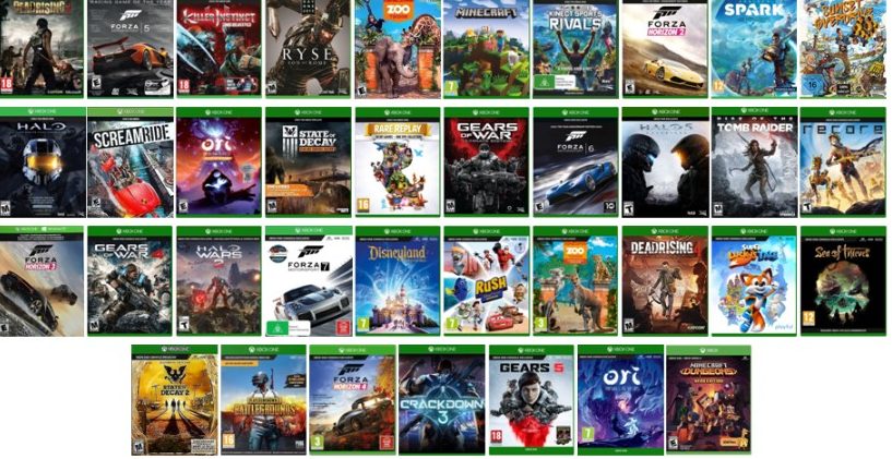 Physical Games on Xbox