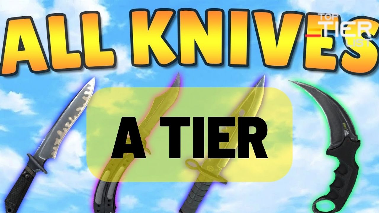 Jeg er stolt Sovereign Hvilken en CS:GO Knife Tier List: Best Skins Ranked [2023] - TopTierList